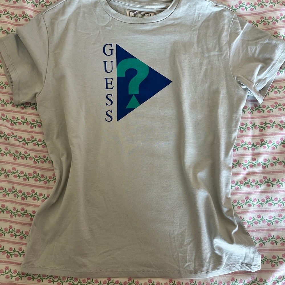 Guess Originals Retro Blue/Grey T shirt
